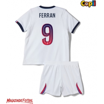Paris Saint-Germain Ferran Torres #9 Echipament de Fotbal Replică 2026-27 Copii Deplasare (+ Șorturi)
